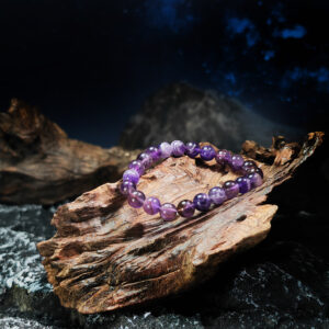 Dream Veil bracelet with Dream Amethyst for spiritual awakening and mental clarity