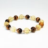 Earth Fortune bracelet with Yellow Tiger’s Eye and Yellow Fluorite for focus and grounded wealth